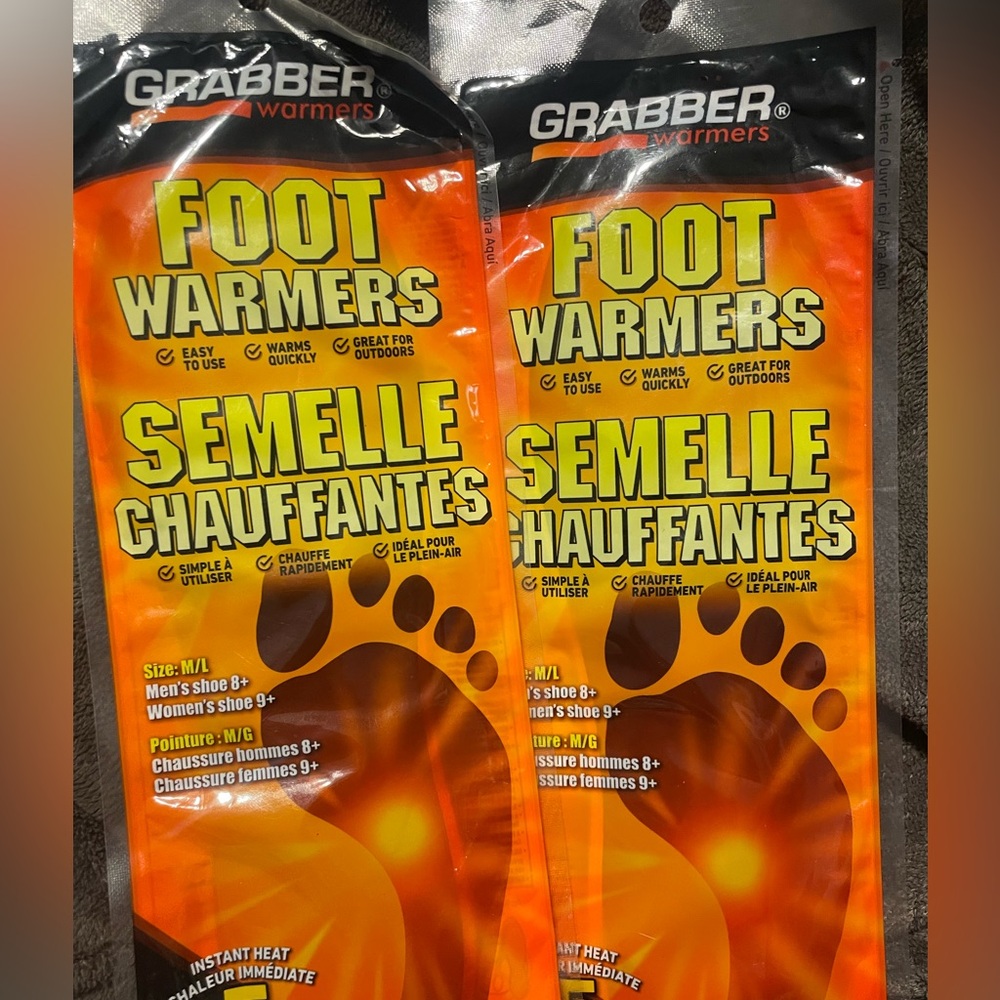 Grabber Foot Warmers